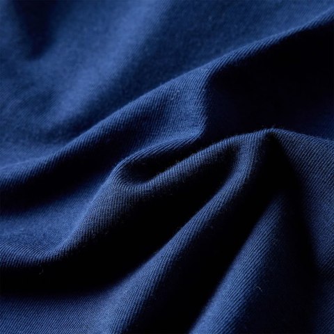 Koszulka dziecięca z długimi rękawami, nadruk ptaszka, granatowa, 140 Lumarko!