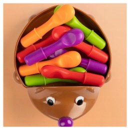 Gra Zręcznościowa Jeżyk Sorter Montessori Nauka Liczb I Kolorów 4w1 Lumarko!