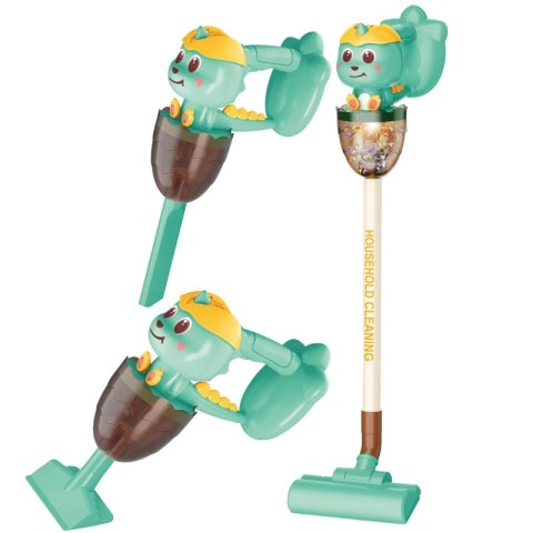 WOOPIE Interaktywny Odkurzacz Dino 3w1 Funkcja Ssania Światło Dźwięk Lumarko!