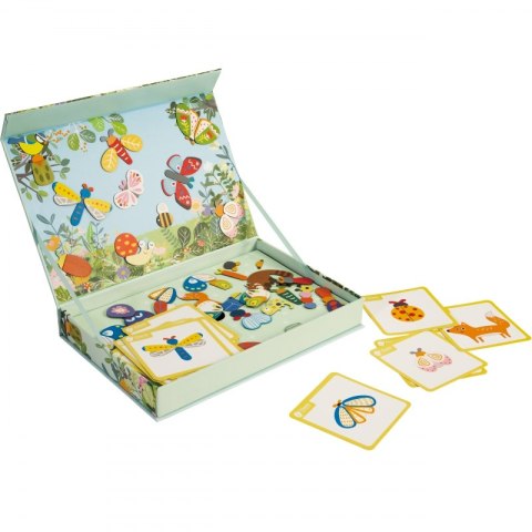 CLASSIC WORLD Układanka Magnetyczna Zwierzęta Tablica Klocki Puzzle Pamięć 66 el. Lumarko!