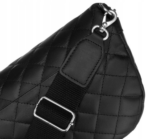 Miejska, pikowana saszetka damska ze skóry naturalnej - Peterson Lumarko! Lumarko!