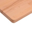 Blat biurka, 80x40x2,5 cm, lite drewno bukowe Lumarko!
