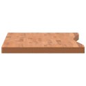 Blat do biurka, 110x(50-55)x4 cm, lite drewno bukowe Lumarko!
