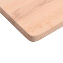 Blat do biurka, 80x(36-40)x4 cm, lite drewno bukowe Lumarko!