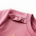 Bluza dziecięca, z jelonkiem, malinowa, 116 Lumarko! Lumarko! 