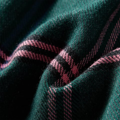 Spódnica dziecięca w kratę, ciemnozielona, 128 Lumarko! Lumarko!  #