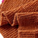 Sweter dziecięcy z dzianiny, koniakowy, 140 Lumarko! Lumarko! 