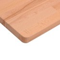 Blat biurka, 100x60x2,5 cm, lite drewno bukowe Lumarko!