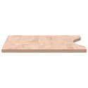 Blat do biurka, 80x(36-40)x1,5 cm, lite drewno bukowe Lumarko!