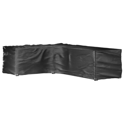 Pokrowce L na meble ogrodowe, 2 szt., 16 oczek, 210x260x80 cm Lumarko!