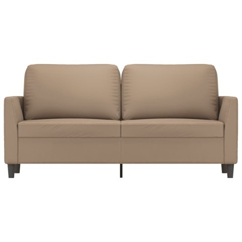 2-osobowa sofa, kolor cappuccino, 140 cm, sztuczna skóra Lumarko!
