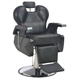 Fotel barberski, czarny, 72x68x98 cm, sztuczna skóra Lumarko!