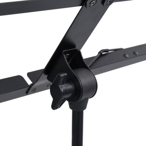 Stojak na nuty, czarny, stalowy    Lumarko! Lumarko!