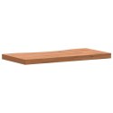 Blat do biurka, 80x(36-40)x4 cm, lite drewno bukowe Lumarko!