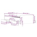 Rama łóżka z wezgłowiem i zanóżkiem, dąb sonoma, 100x200 cm Lumarko!