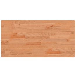 Blat do stołu, 80x40x2,5 cm, prostokątny, lite drewno bukowe Lumarko!