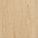 Rama łóżka z wezgłowiem i zanóżkiem, dąb sonoma, 120x200 cm Lumarko!