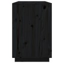 Biurko, czarne, 140x50x75 cm, lite drewno sosnowe Lumarko!