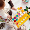 WOOPIE Układanka Jajka Montessori - Dopasuj Kształty i Kolory Lumarko!