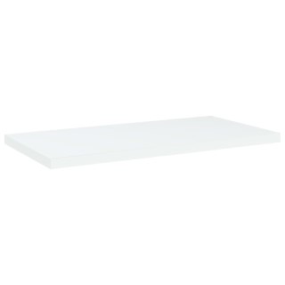 VidaXL Półki na książki, 4 szt., białe, 40x20x1,5 cm