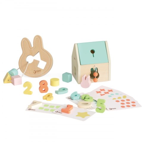 CLASSIC WORLD Pastelowy Zestaw Edukacyjny dla Dzieci Box od 12 do 18 miesiąca Lumarko!