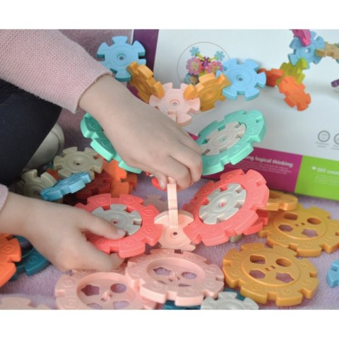 WOOPIE Klocki Konstrukcyjne Wafle Jeżyki 52 el. Lumarko!