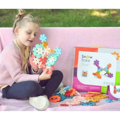 WOOPIE Klocki Konstrukcyjne Wafle Jeżyki 52 el. Lumarko!