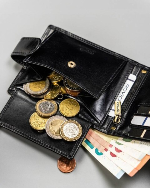 Skórzany portfel męski z systemem RFID - Rovicky Lumarko! Lumarko!
