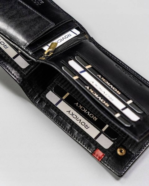 Skórzany portfel męski z systemem RFID Lumarko!