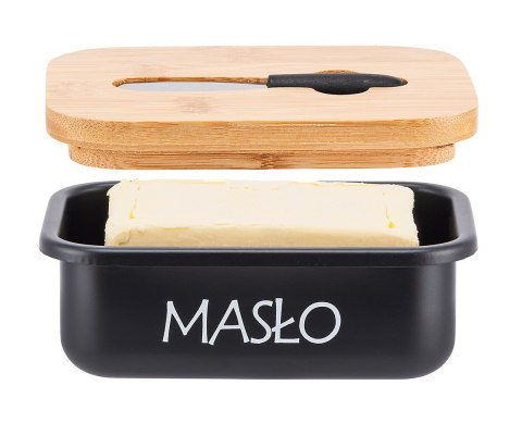 Zestaw 3 Pojemników Kuchennych I Maselniczka E-6057 Lumarko!