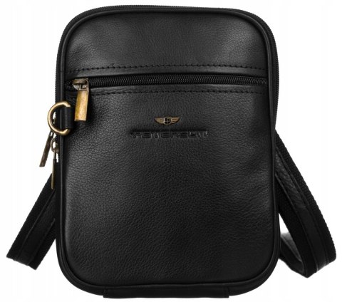 Skórzana listonoszka-saszetka męska na ramię - Peterson Lumarko! Lumarko!