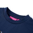 Bluza dziecięca, nadruk z motylem, granatowa, 92 Lumarko! Lumarko! 