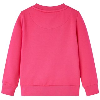 Bluza dziecięca z cekinowym pawiem, jaskrawy róż, 104 Lumarko! Lumarko! 