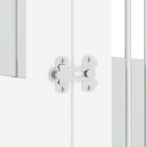 Kojec dla psa, biały, 55x80x68 cm, materiał drewnopochodny Lumarko!