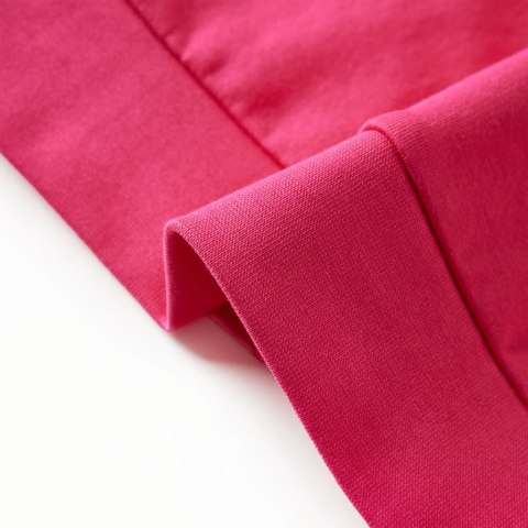 Bluza dziecięca z cekinowym pawiem, jasnoróżowa, 128 Lumarko! Lumarko! 