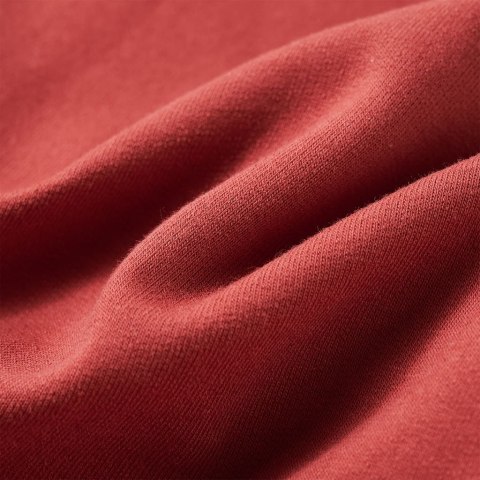 Bluza dziecięca z kapturem, nadruk wołu, palona czerwień, 128 Lumarko! Lumarko! 