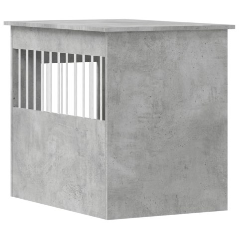 Kojec dla psa, szary beton 55x80x68 cm, materiał drewnopochodny Lumarko!