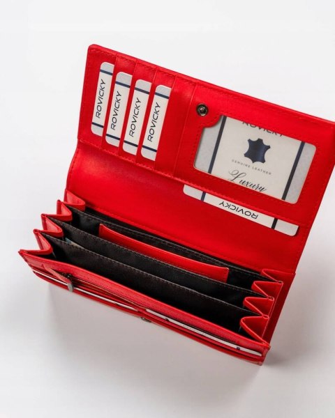 Klasyczny portfel damski ze skóry ekologicznej - 4U Cavaldi Lumarko! Lumarko!