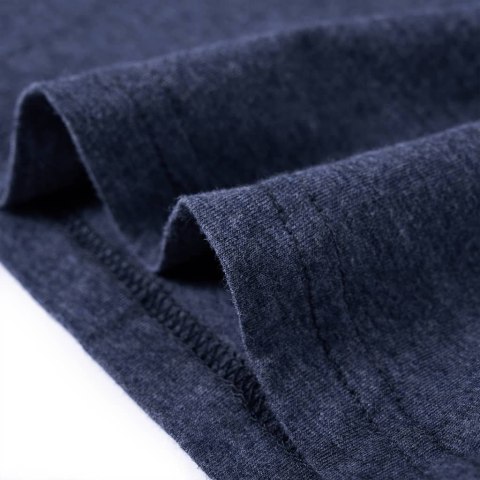 Koszulka dziecięca z długimi rękawami, z wilkiem, ciemnoniebieska, 140 Lumarko! Lumarko! 