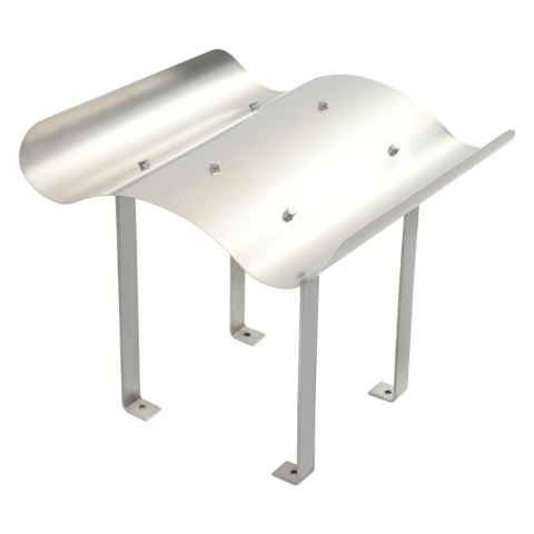 Nasada kominowa ze stali nierdzewnej, srebrna Lumarko!