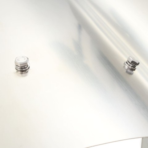 Nasada kominowa ze stali nierdzewnej, srebrna Lumarko!