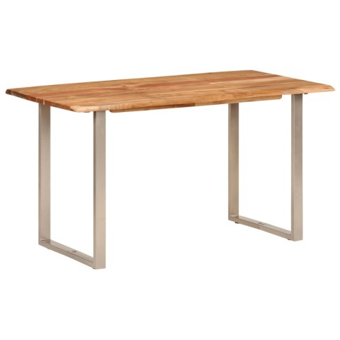  Stół jadalniany, 140x70x76 cm, lite drewno akacjowe Lumarko!