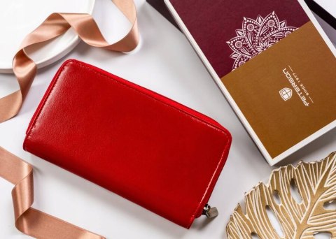 Elegancki, pionowy portfel damski ze skóry naturalnej - Peterson Lumarko! Lumarko!