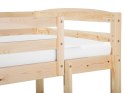 Łóżko piętrowe drewniane 90 x 200 cm jasne REGAT Lumarko!