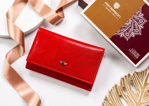 Średnich rozmiarów portfel damski ze skóry naturalnej - Peterson Lumarko! Lumarko!