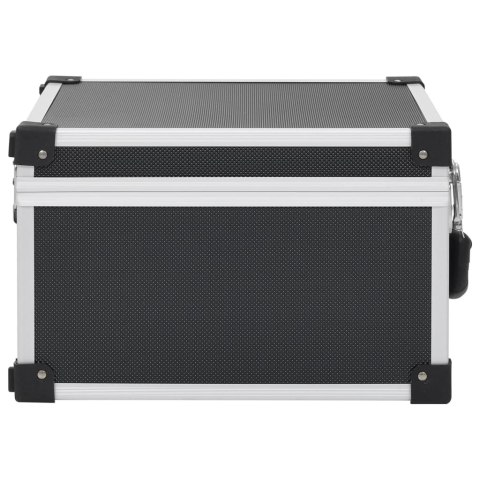 Walizka na 40 płyt CD, aluminiowa, ABS, czarna    Lumarko! Lumarko!