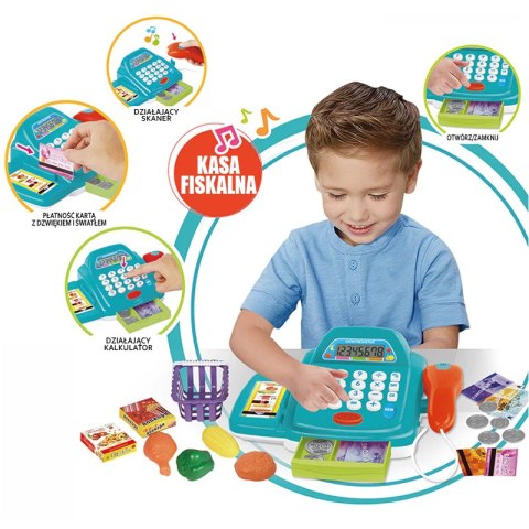 Kasa Sklepowa z Kalkulatorem i Akcesoriami Lumarko!