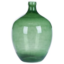 Wazon dekoracyjny szklany 39 cm zielony ROTI Lumarko!