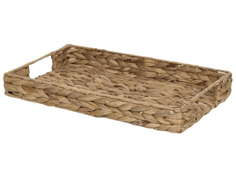 Zestaw 2 tac dekoracyjnych z hiacyntu wodnego jasny KONTUM