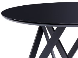 Stół do jadalni okrągły ⌀ 120 cm czarny OXHILL Lumarko!